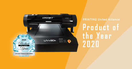 LogoJET UVx90R Wins PRINTING United Alliance 2020 Product of the Year Award - LogoJET Inc.