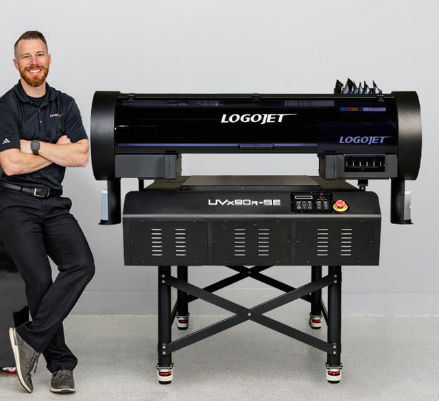 LogoJET UVx90R-SE Small Format UV Direct to Substrate Printer