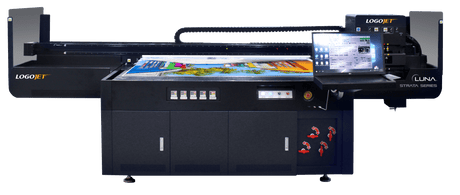 LogoJET Strata Series Large Format UV Flatbed 3.2' x 5.9' - LUNA (includes 2 Ink Sets) | LogoJET Inc.