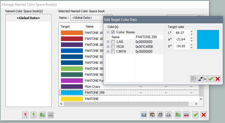 LogoJET Named Color Space Software Add On | LogoJET Inc.