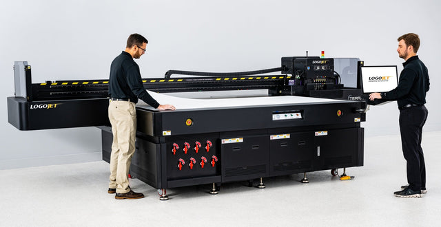 LogoJET Strata Series Large Format UV Flatbed 4.9' x 8.2' - TERRA (includes 2 Ink Sets) | LogoJET Inc.