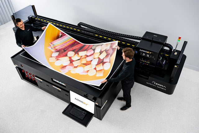 LogoJET Strata Series Large Format UV Flatbed 4.9' x 8.2' - TERRA (includes 2 Ink Sets) | LogoJET Inc.