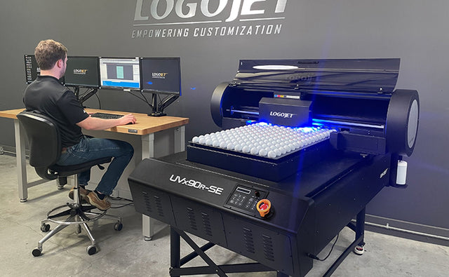 LogoJET UVx90R - SE Small Format UV Direct to Substrate Printer | LogoJET Inc.