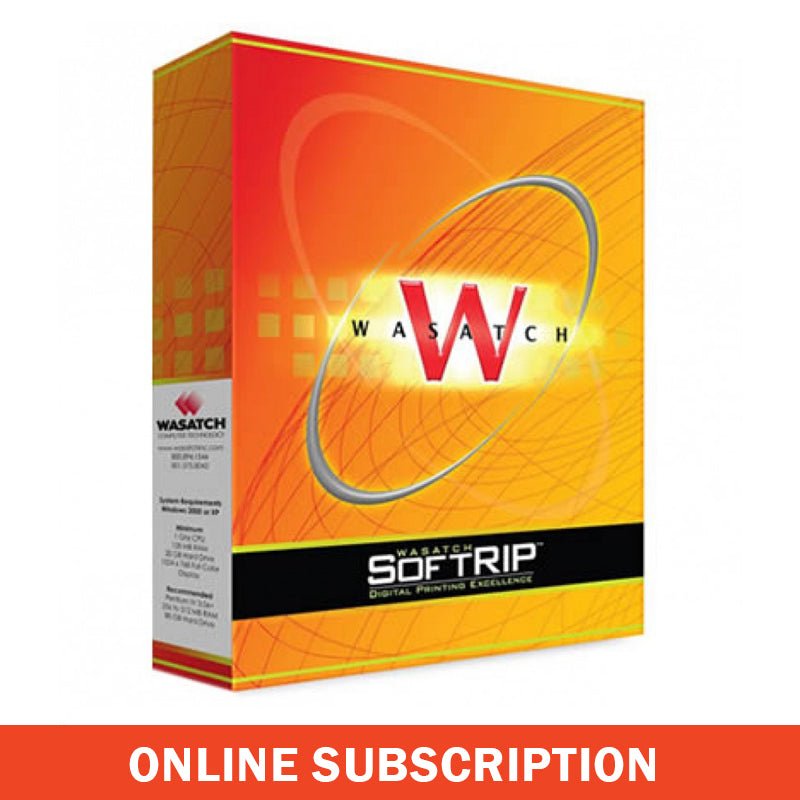 Wasatch SoftRIP for LogoJET Strata Series Flatbed Printers - 12 Month Online Subscription | LogoJET Inc.