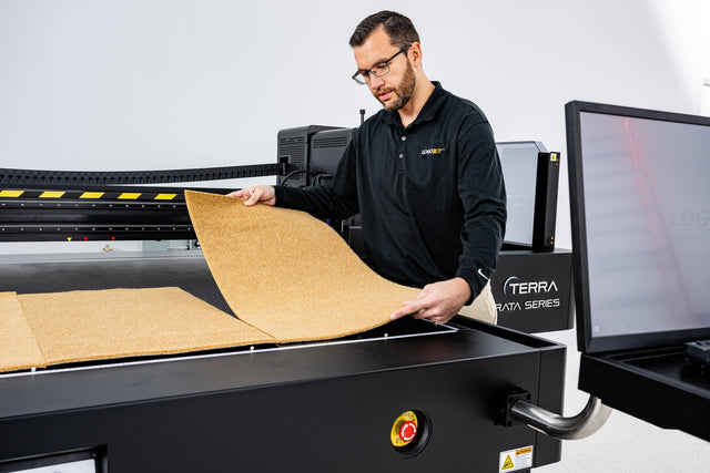 LogoJET Strata Series Large Format UV Flatbed 4.9' x 8.2' - TERRA (includes 2 Ink Sets) | LogoJET Inc.